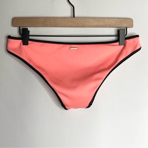 Victoria’s Secret The Cheeky Coral Salmon Pink Bikini Swim Bottoms Medium - Picture 2 of 8